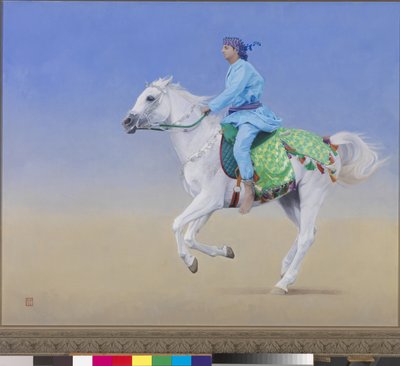 Oman Cavalryman, 2012 by Emma Kennaway